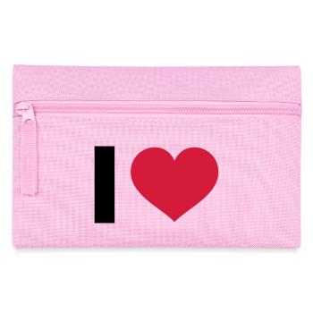I LOVE - Trousse - rose - Devant