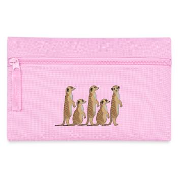 Meerkat série - Trousse - rose - Devant