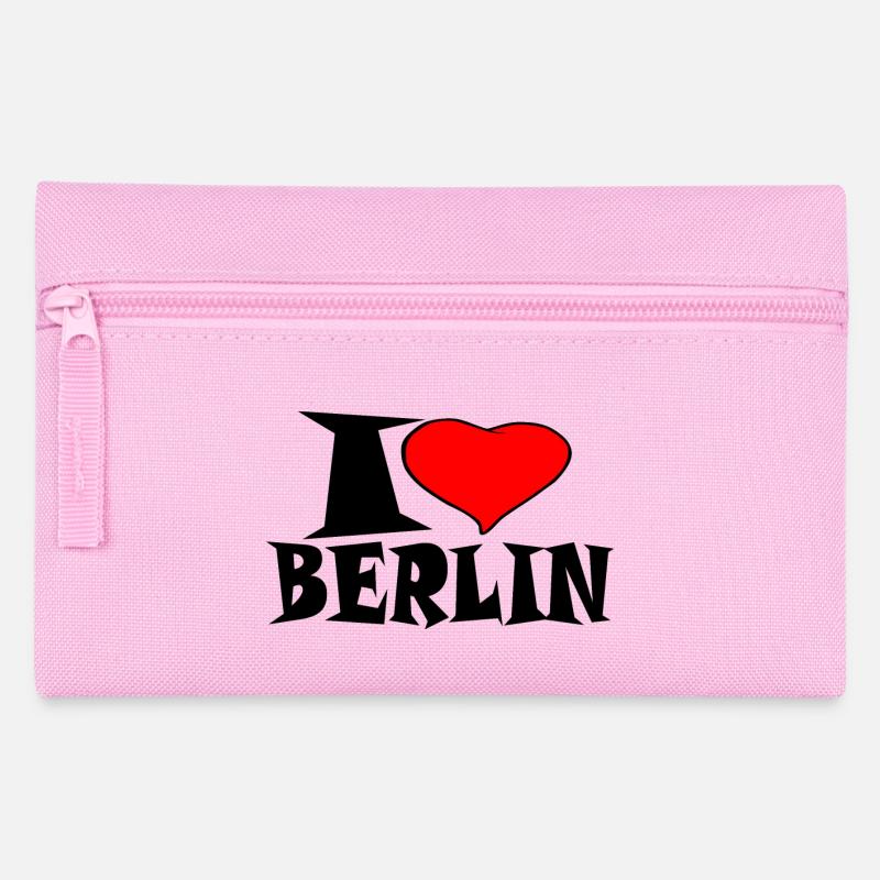 Berlin - J'aime Berlin - Trousse - rose