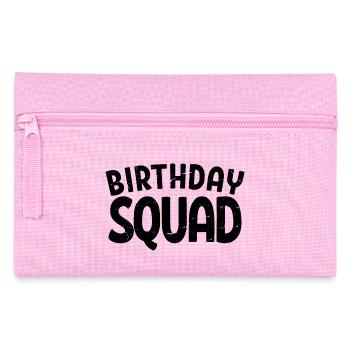 Birthday Squad Matching Group Birthday Party Gift - Pencil Case - pink - Front