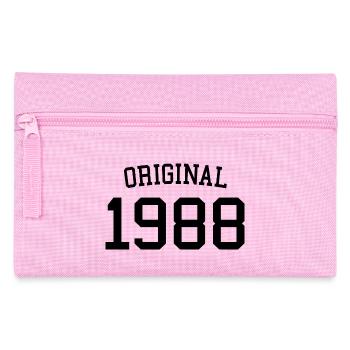 Original 1988 - 34 Jahre alt, Geschenk zum 34. Geburtstag - Federtasche - Rosa - Vorne