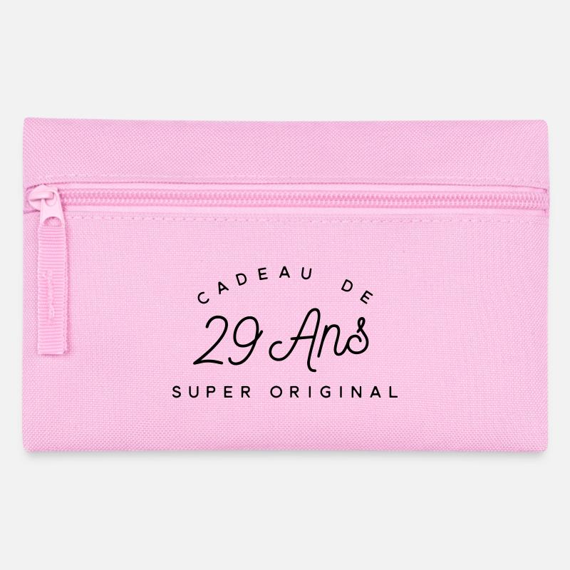 Cadeau 29 ans - Trousse - rose