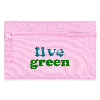 live green - Federtasche - Rosa - Vorne