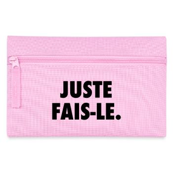 Juste fais le - Trousse - rose - Devant