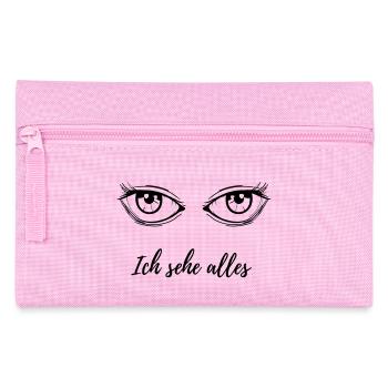 Ich sehe alles - Federtasche - Rosa - Vorne