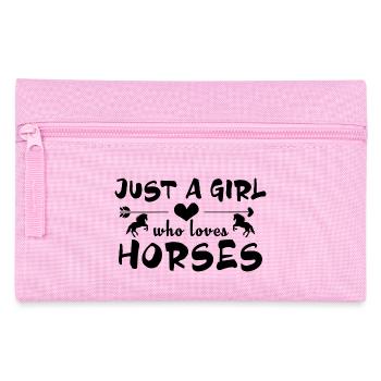 Sport équestre Dressage Saut d’obstacles - Trousse - rose - Devant