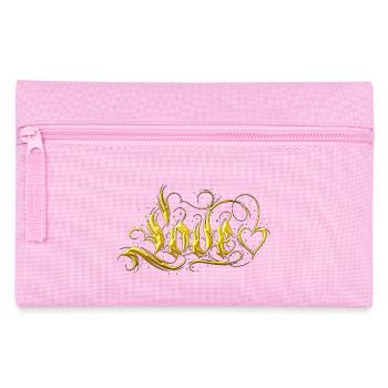 Love Quotes amore Flowers Women girl fashion female - Pencil Case - pink - Front