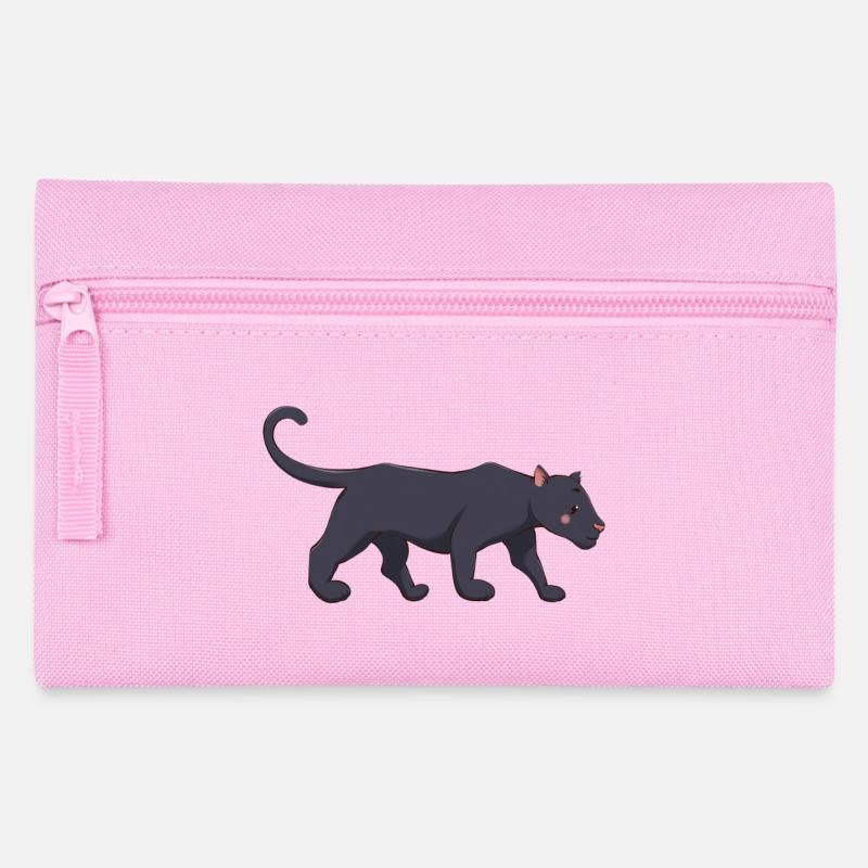Panther - Federtasche - Rosa