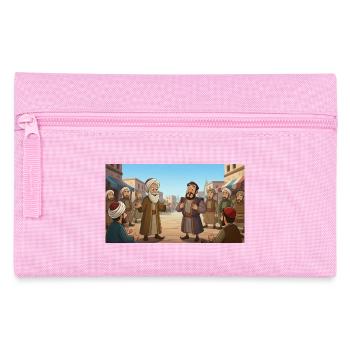 Sagesse de vie et dialogue : Le conseil sage - Trousse - rose - Devant