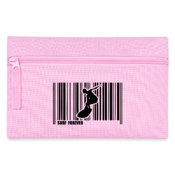 kitesurf bar code - Pencil Case - pink - Front
