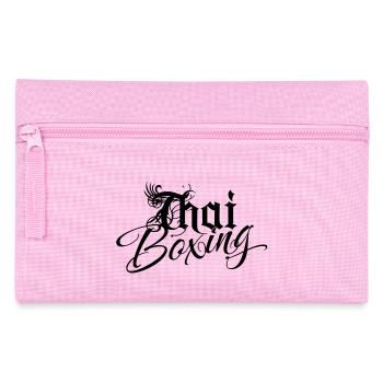 Thai Boxing Authentik - Federtasche - Rosa - Vorne