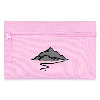 Schöne Berge Alpen Wanderweg - Federtasche - Rosa - Vorne