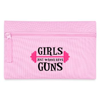 Guns - Pencil Case - pink - Front