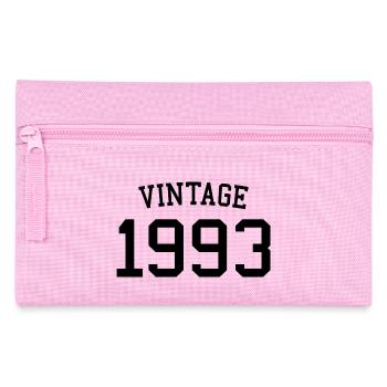 Millésime 1993 - 30 ans, cadeau 30e anniversaire - Trousse - rose - Devant
