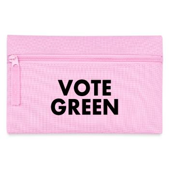 Vote green - Pencil Case - pink - Front