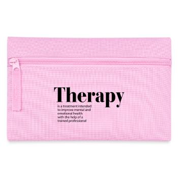 Therapy - Federtasche - Rosa - Vorne