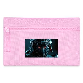 Kybernetisch-futuristische Rüstung - Federtasche - Rosa - Vorne