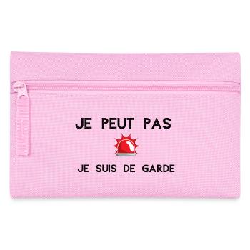 pompier - Trousse - rose - Devant