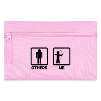 Funny archer - Pencil Case - pink - Front