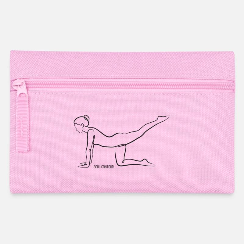 SOUL CONTOUR - Vyaghrasana - Federtasche - Rosa