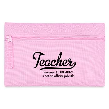 Enseignant - Trousse - rose - Devant