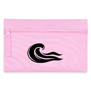 Experience the power of the wave! - Pencil Case - pink - Front
