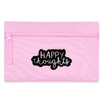 Happy thoughts - Pencil Case - pink - Front