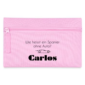 Auto - Federtasche - Rosa - Vorne