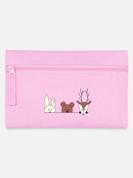 Kuckuck, wer ist da? - Federtasche - Rosa