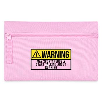 Running - Pencil Case - pink - Front