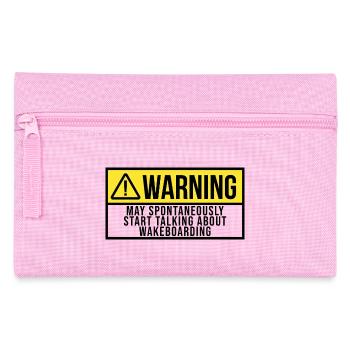 Wakeboarding - Pencil Case - pink - Front