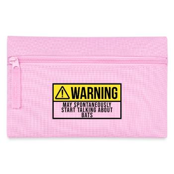 Bat - Pencil Case - pink - Front