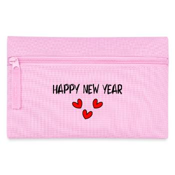 BONNE ANNEE. SAINT SYLVESTRE. NOUVELLE ANNÉE - Trousse - rose - Devant