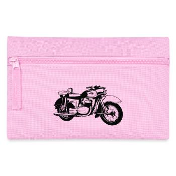 MZ ES 250 Doppelport - Federtasche - Rosa - Vorne