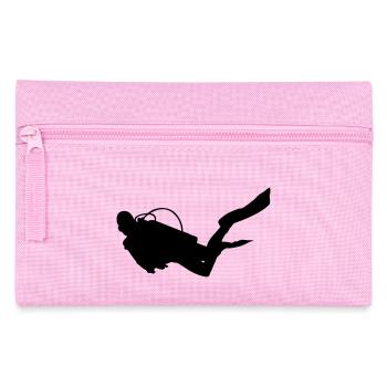 Taucher - Federtasche - Rosa - Vorne