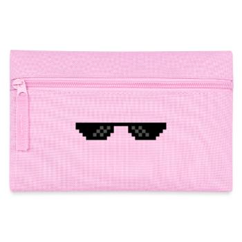 Thug Lif Glasses - Pencil Case - pink - Front