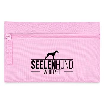 WHIPPET Seelenhund - Federtasche - Rosa - Vorne