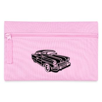 Chevy Cadilac / Muscle Car 02_schwarz - Federtasche - Rosa - Vorne