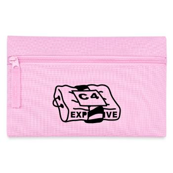 c4_explosive - Federtasche - Rosa - Vorne