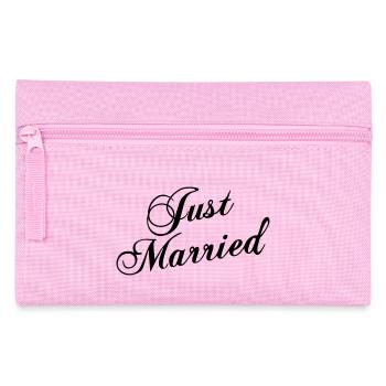 Just Married_V8 - Pencil Case - pink - Front