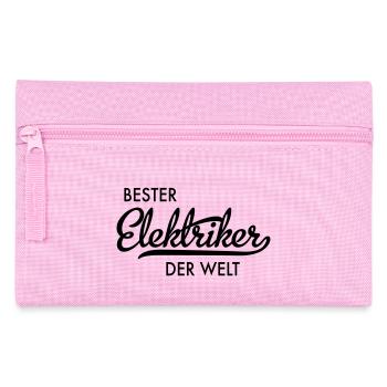 Elektriker - Federtasche - Rosa - Vorne