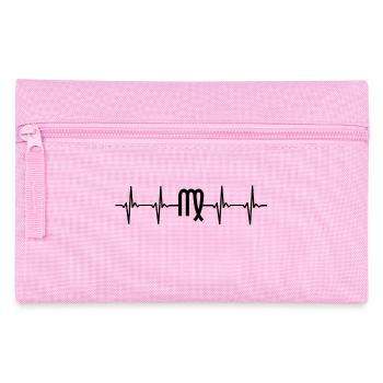 J’aime Virgo Heartbeat Pulse - Zodiac Design - Trousse - rose - Devant
