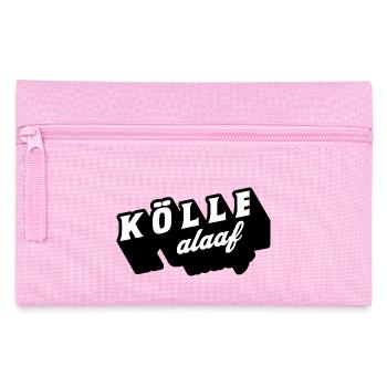 Kölle alaaf - Federtasche - Rosa - Vorne