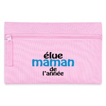 Maman de l'année (2c) - Trousse - rose - Devant