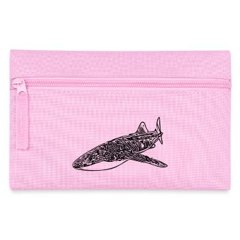 Walhai - Federtasche - Rosa - Vorne