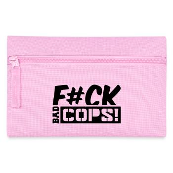fck_bad_cops_cc1 - Federtasche - Rosa - Vorne
