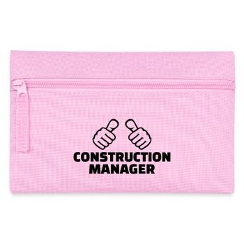 Construction manager - Pencil Case - pink - Front