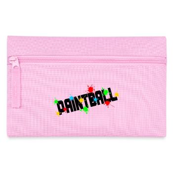 Paintball logo - Pencil Case - pink - Front