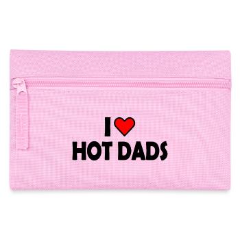 I love hot dads - Pencil Case - pink - Front