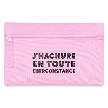ICH SCHLÜPFE IN ALLER REIHENFOLGE! - Federtasche - Rosa - Vorne